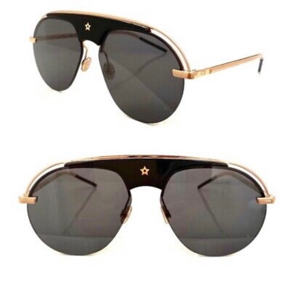 Beautiful black Dior sunglasses with original case